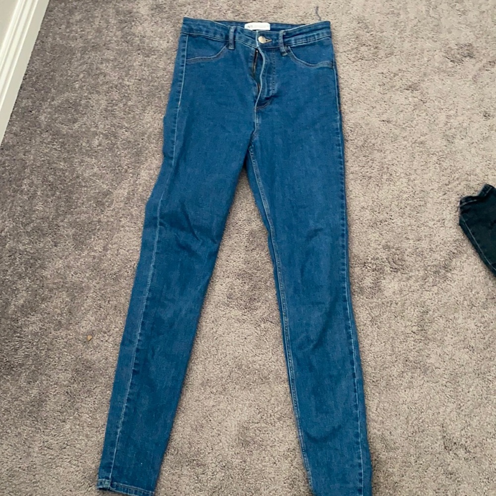 Denim. Stretch skinny jeans